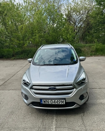 Ford Kuga cena 75900 przebieg: 26891, rok produkcji 2017 z Warszawa małe 379